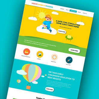 Albany PreSchool - On.Works Web Design Project 