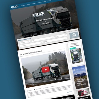 NZ Truck and Driver - On.Works Web Design Project 